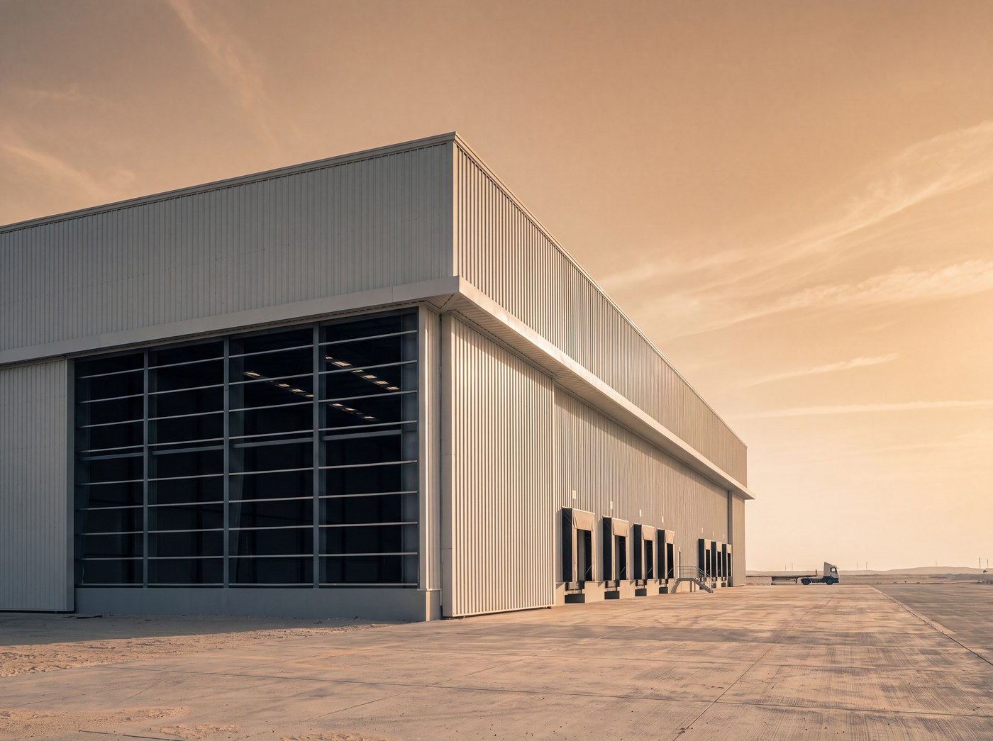 Warehouse and factory construction in Dubai