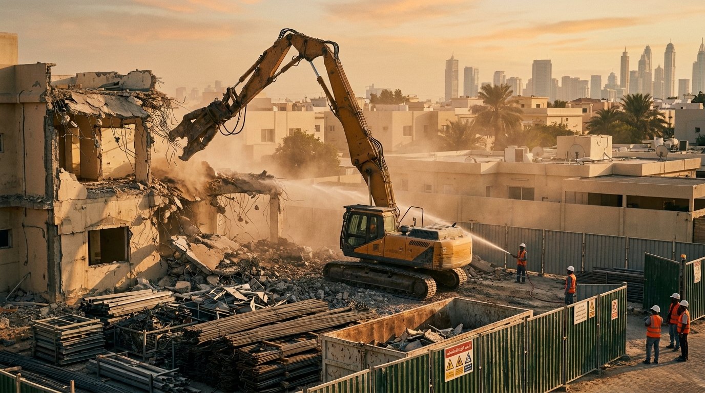Demolition withthe scrap credited back.