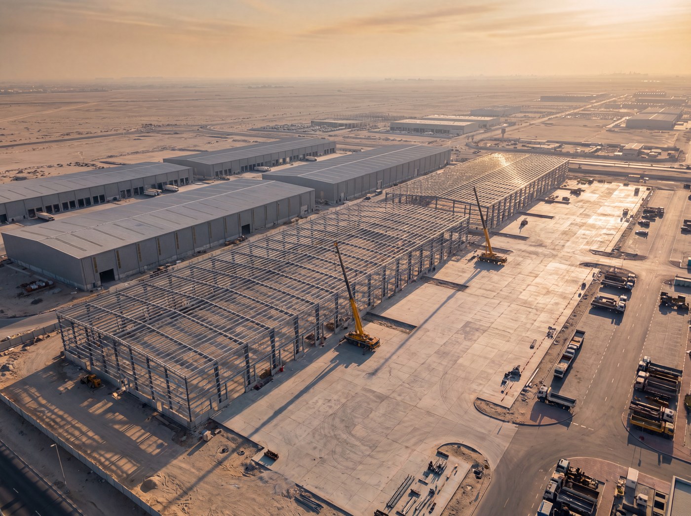 Logistics complex, Dubai Industrial City